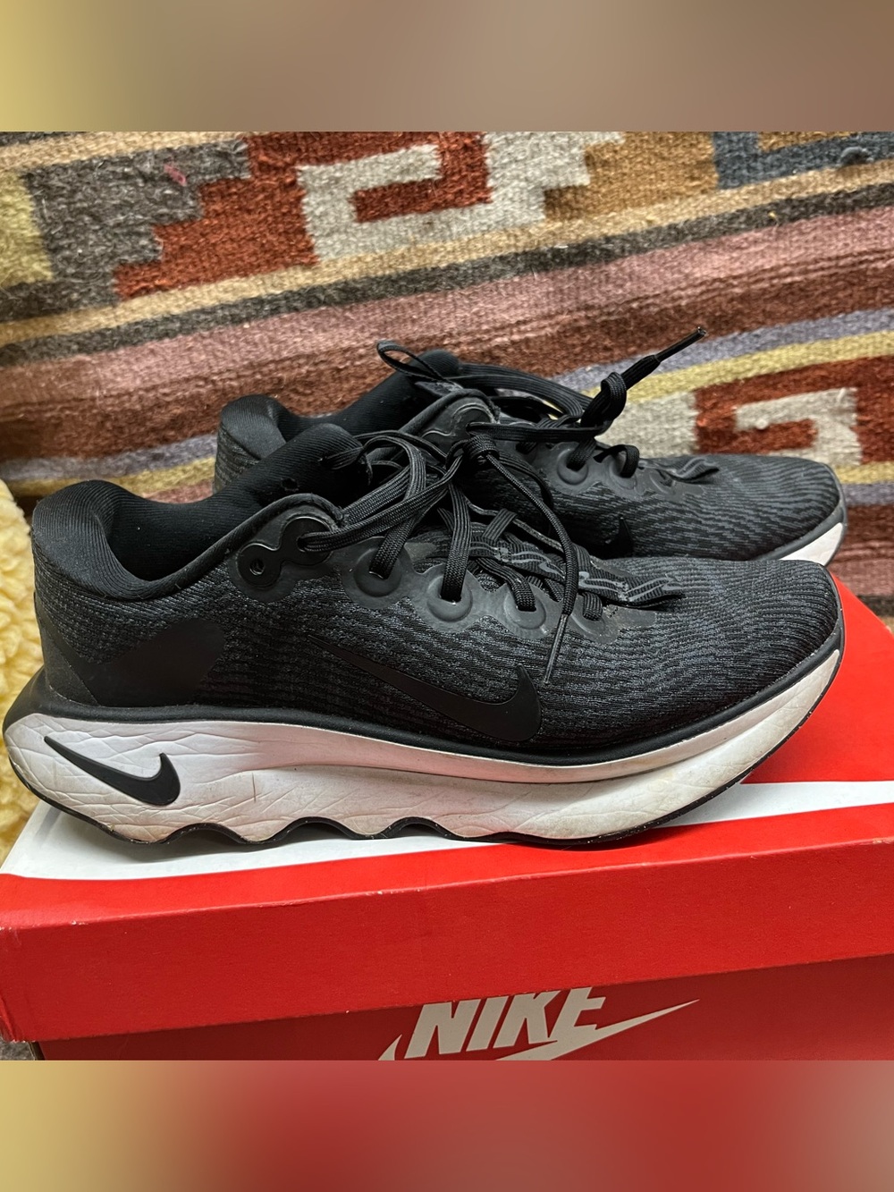 Nike Women’s Black and White Athletic Sneakers